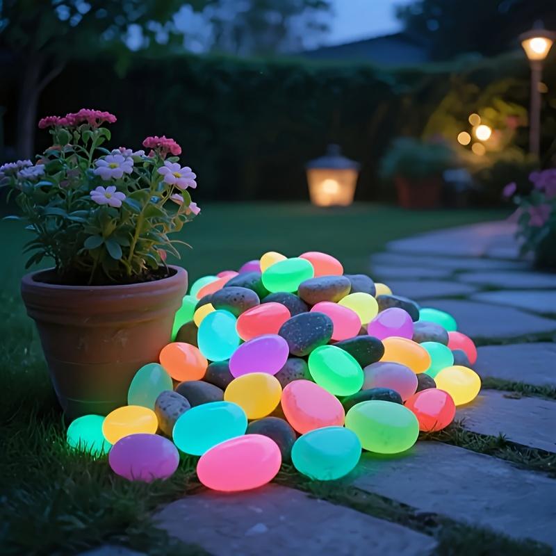 🌈Colorful Glow-in-the-Dark Pebbles-XA