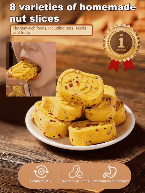🍰Mixed Nut Eight Treasure Handmade Quilted Cake🔥 0 preservatives added-XA