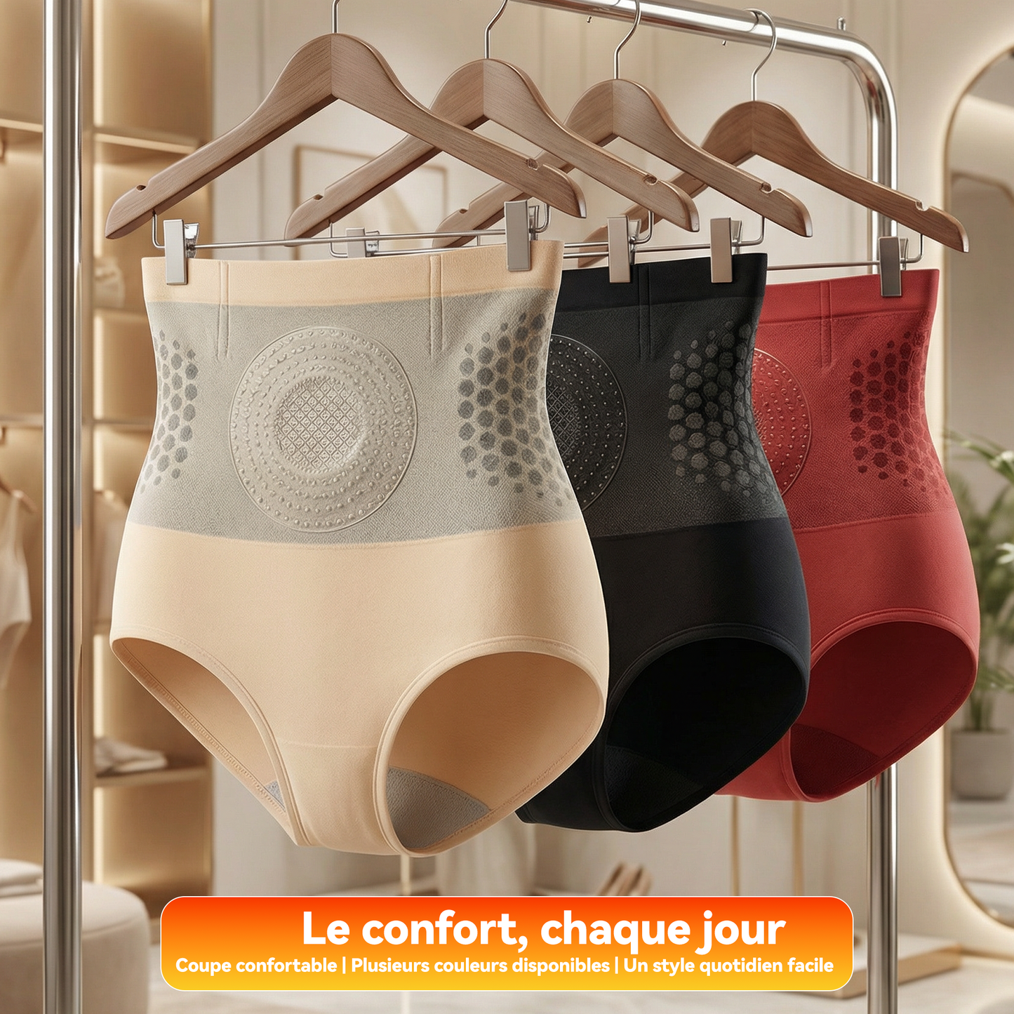 🩺Boutique Officielle | 👨‍👩‍👦👨‍👩‍👦 𝐏𝐀𝐔𝐑𝐀𝐉𝐔® 2026 Short Sculptant & Brûle-Graisses 4-en-1 aux Micro-Particules de Moringa & Berbérine-ABB8（D）