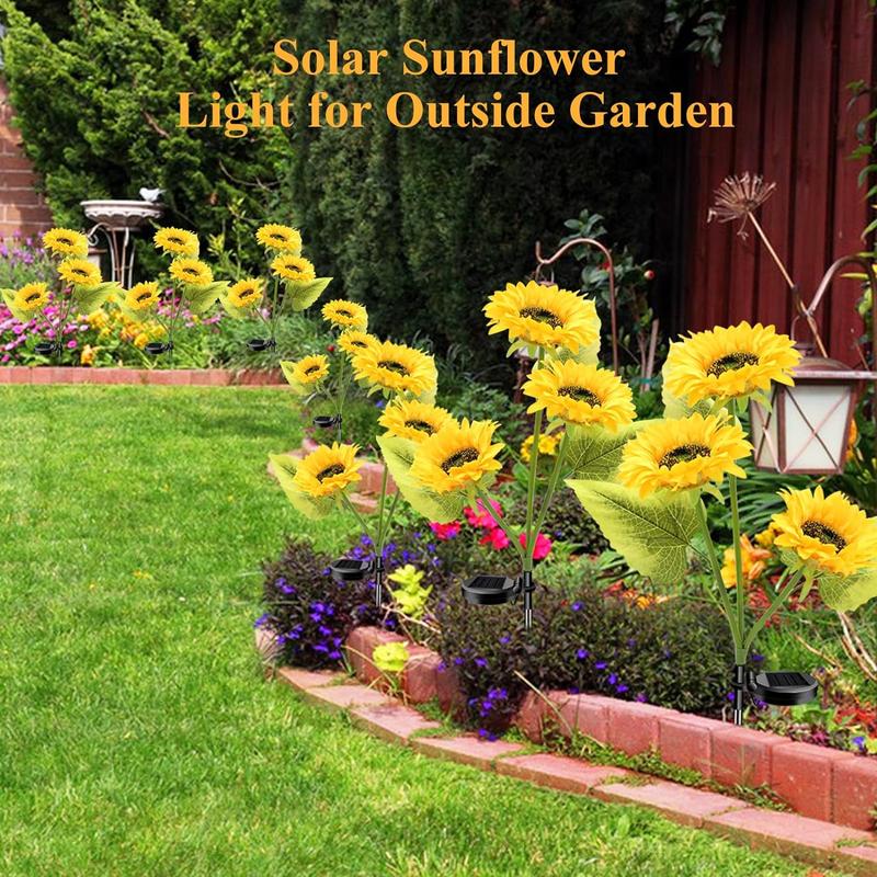 🔥Hot Sale🌞Solar LED Sunflower Garden Lights-XA