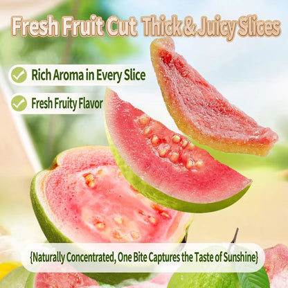 🏆Say goodbye to high-calorie guilt! 🥝Satisfy your cravings with ourfiber-rich Red Guava slices-XA