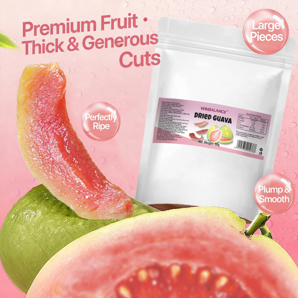 💯Say goodbye to high-calorie guilt! 💯Satisfy your cravings with ourfiber-rich Red Guava slices-LYJ